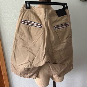 ORIGINAL FAKE sz 2 S Khaki Chino Shorts Beige Japan Kaws Chomper